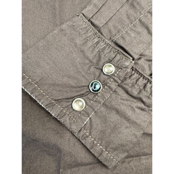 Ben Sherman Mens S Brown Long Sleeve Pearl Snap Shirt Western Cowboy *Read - Picture 4 of 15